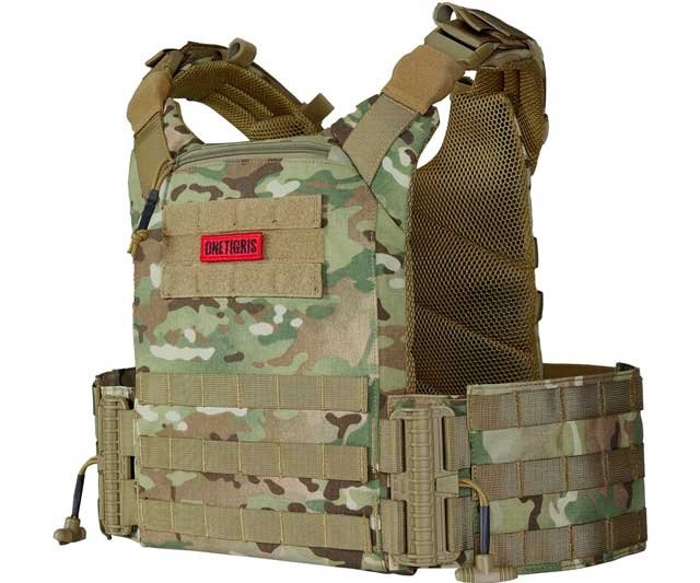 Chaleco Táctico Airsoft OneTigris FYR – Placas Ajustables y Liberación Rápida 0 (0)