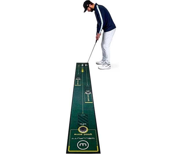 WELLPUTT Alfombra Putting Entrenamiento Golf 3m Start 2.0 – ¡Mejora Tu Putting Como un Profesional! 0 (0)