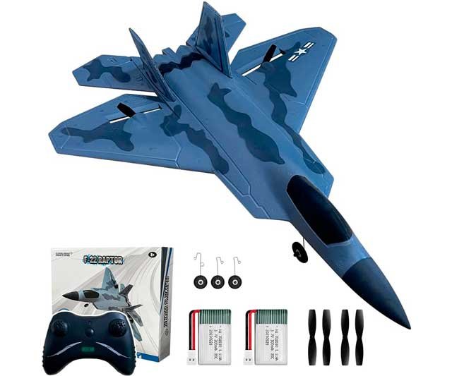 Avión de radiocontrol F22