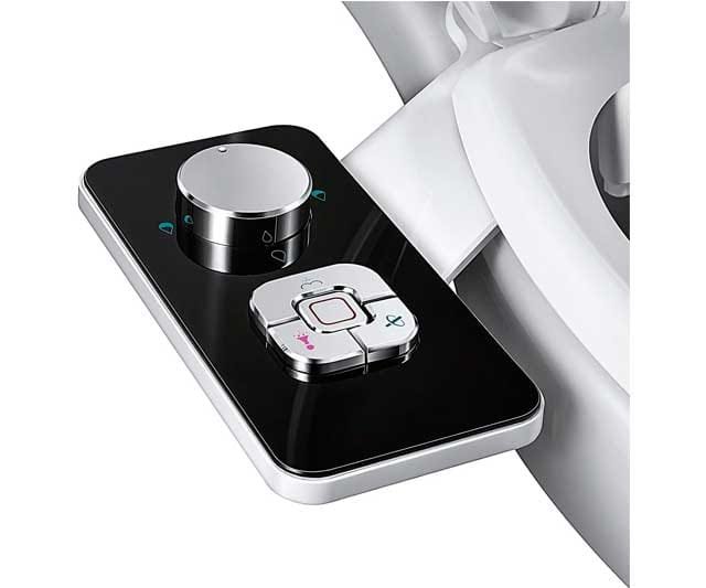 SAMODRA Bidet para WC: Higiene Superior y Confort con Doble Boquilla y Acabado Cepillado – Instalación Sencilla 0 (0)