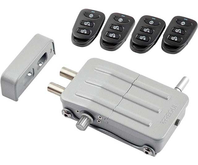 Cerradura invisible antirrobo para puerta