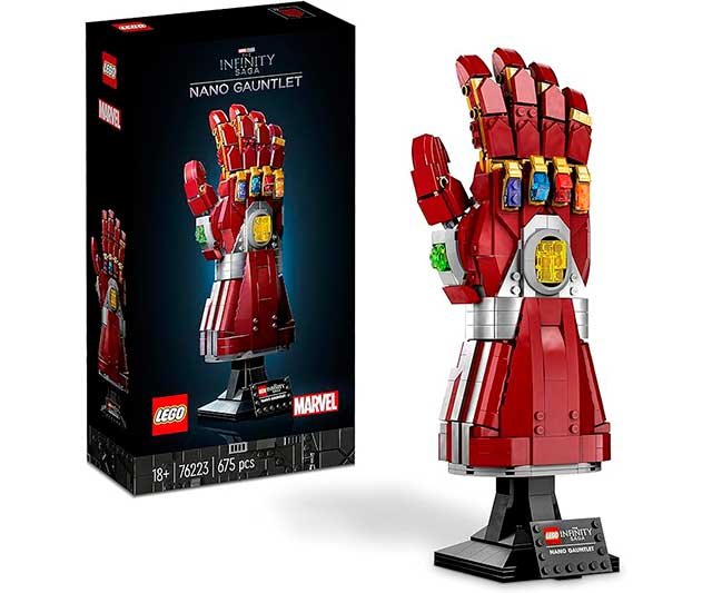 LEGO Marvel Nanoguantelete de Iron Man: Maqueta Coleccionable para Adultos de Vengadores: Endgame 0 (0)