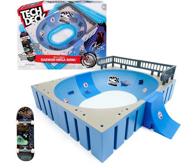 Tech Deck – Daewon Mega Bowl X-Connect Park Creator: Crea tu Skatepark en Miniatura 0 (0)