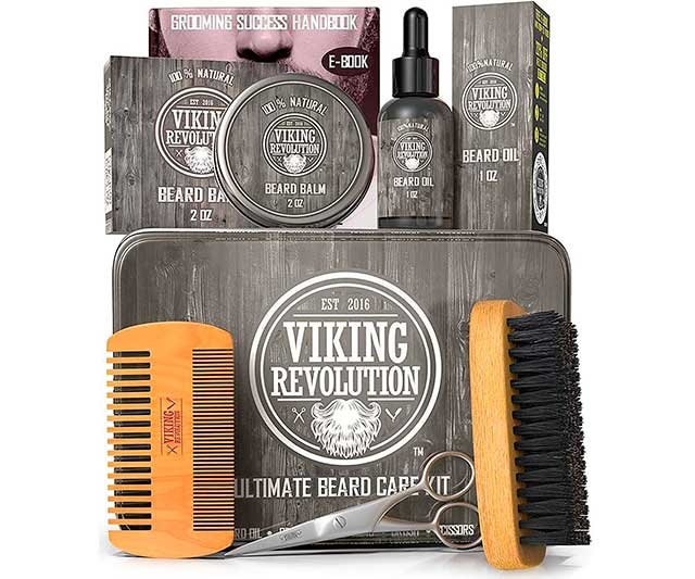 Viking Revolution Kit de Barba Premium para Hombre: Cuidado, Estilo y Aseo Vikingo Completo 0 (0)