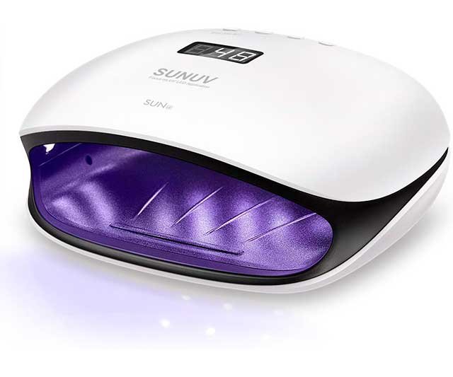 Lámpara led para secar uñas