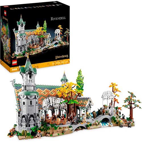La ciudad de Rivendel del Señor de los anillos en LEGO