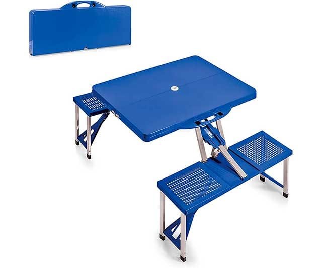 Mesa de Picnic Plegable 4 Personas PICNIC TIME – Portátil y Ligera 0 (0)