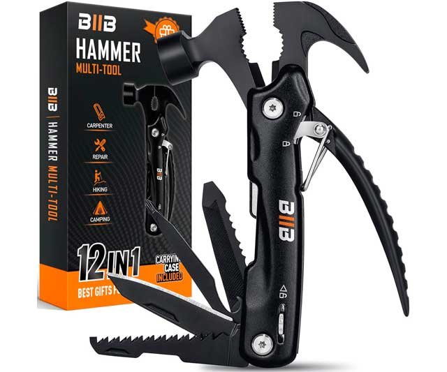 Multiherramienta 12 en 1: El Regalo Perfecto para Hombre (Camping, Bricolaje, EDC) 0 (0)