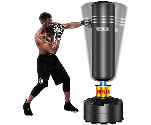 Saco de Boxeo de Pie Dripex para Adultos, MMA, con Base de Succión y Absorción de Impactos 0 (0)