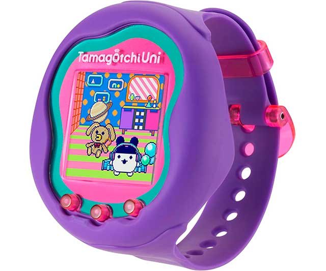 Tamagotchi de color morado