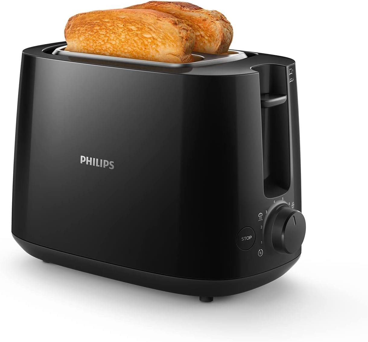 Tostadora Philips en color negro