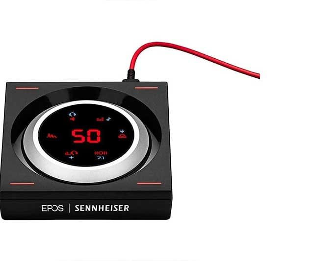 Amplificador de sonido en videjuegos epos sennheiser