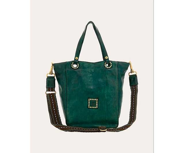 Bolso shopping Stud de piel Campomaggi