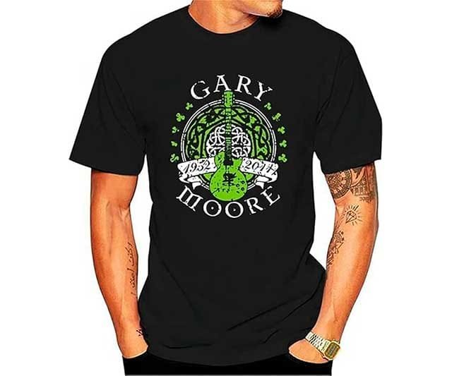 Camiseta de Gary Moore 1952-2011