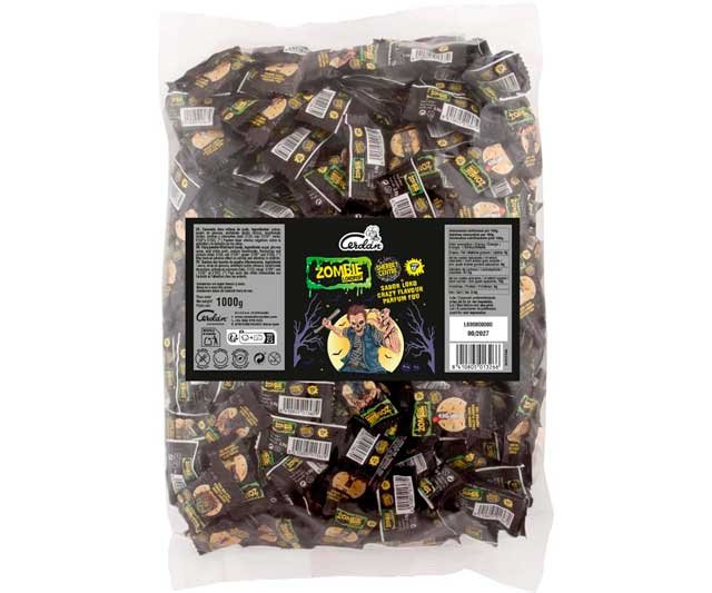 Caramelos zombie para halloween