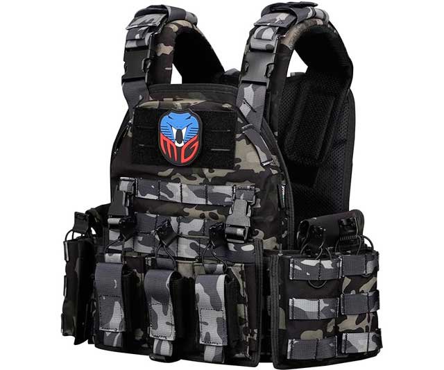 Chaleco Táctico para Airsoft Molle Security