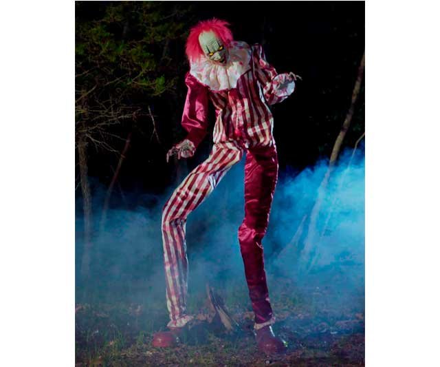 Spirit Halloween Payaso Espeluznante Animatrónico: ¡Terror de 2 Metros para Halloween! 0 (0)