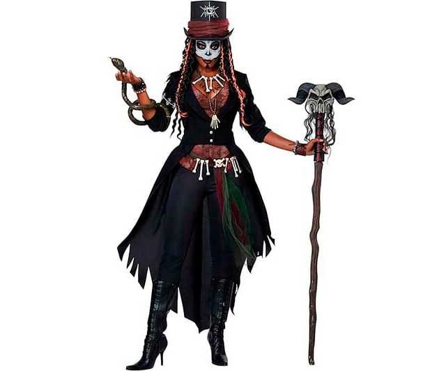 Disfraz de voodoo mágica