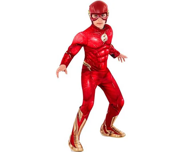 Disfraz de Flash completo para niños oficial