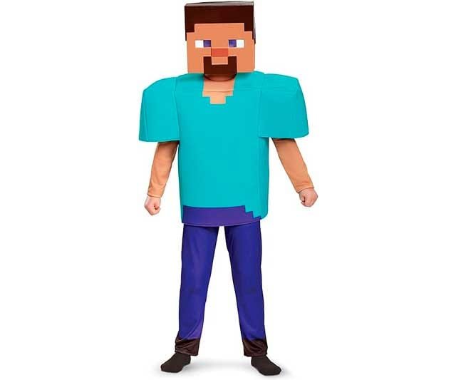 Disfraz de Minecraft Steve