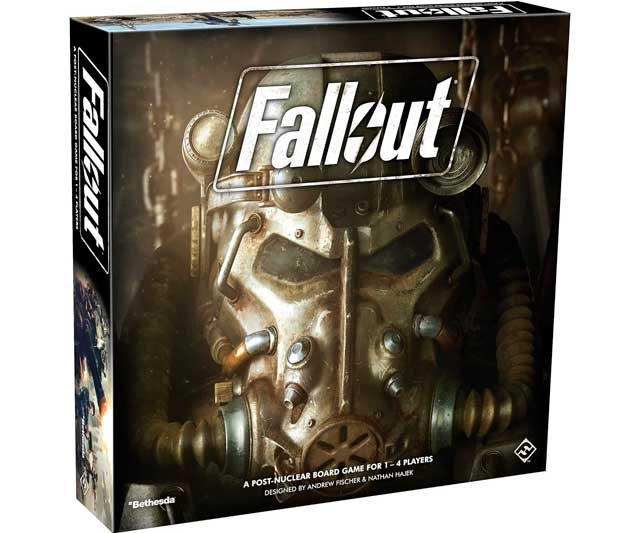 Carátula del juego de mesa Fallout