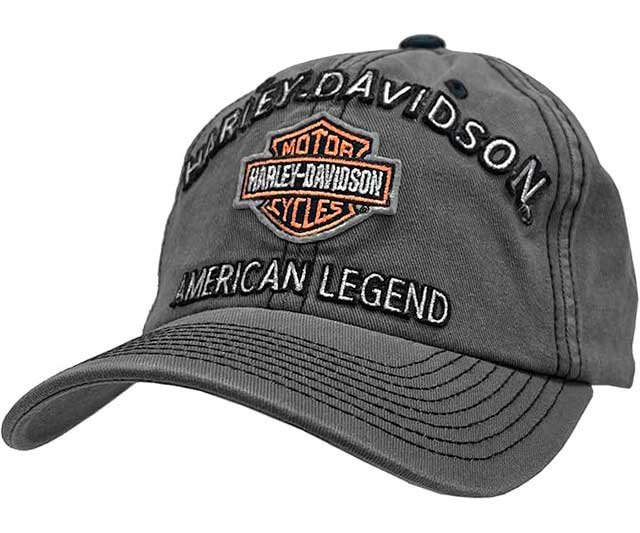 Gorra color carbón de Harley-Davidson