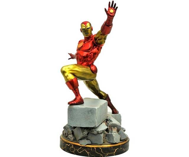 Estatua de Ironman Diamond para coleccionistas