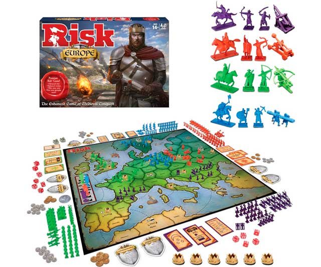 Juego de mesa Risk versión Europa