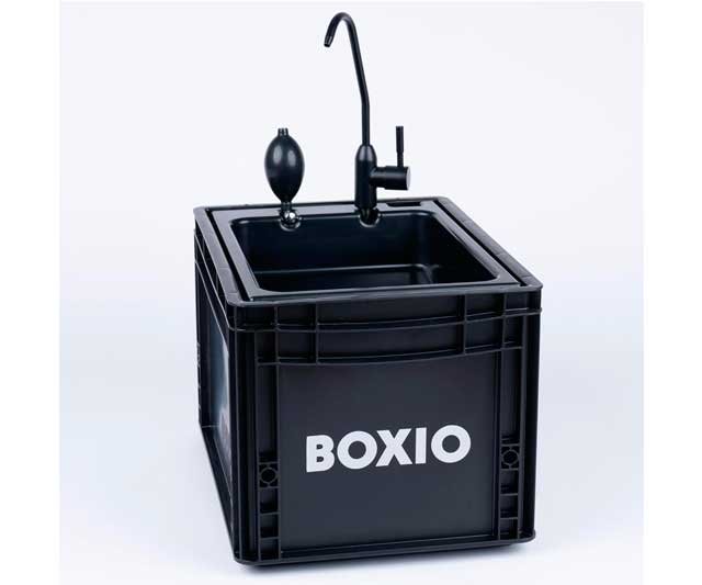 Lavabo portátil para camping