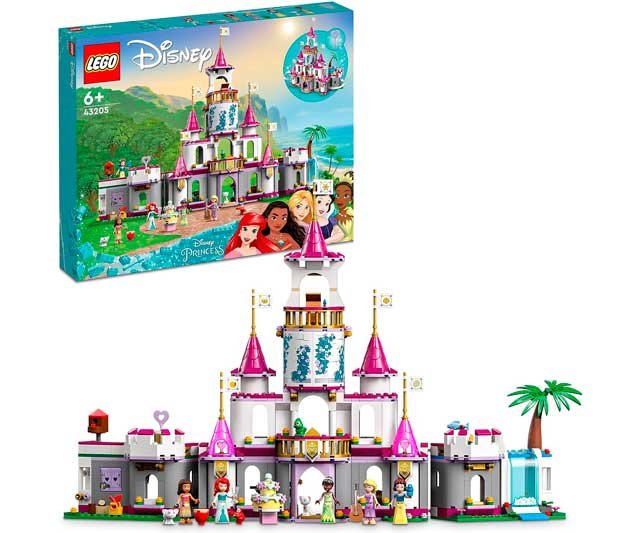 Lego. Gran castillo de princesas Disney