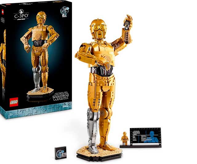 Lego C3PO, el droide de Star Wars