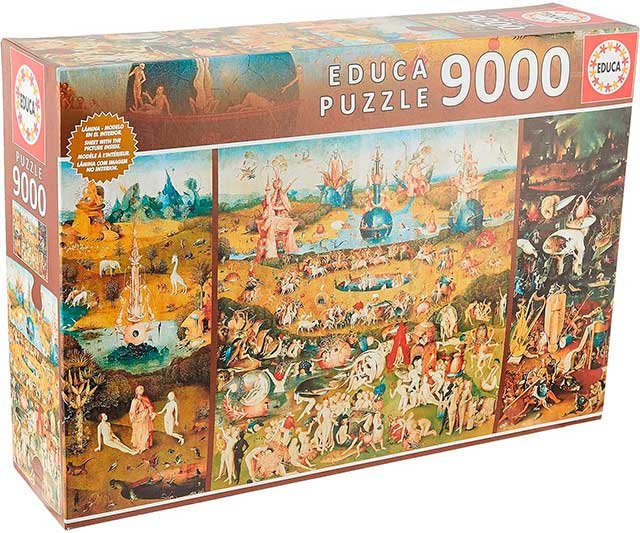 Puzzle de El jardí de las delicias de El Bosco