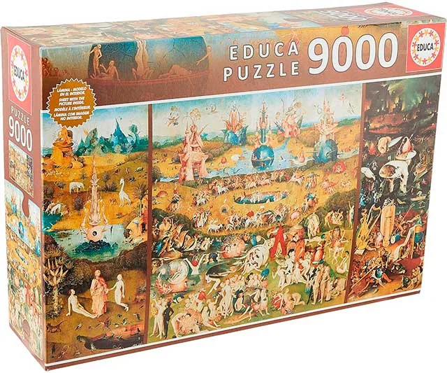 Puzzle de El jardí de las delicias de El Bosco