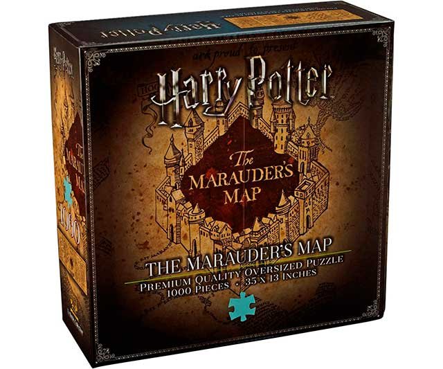 Puzzle mapa merodeador de Harry Potter