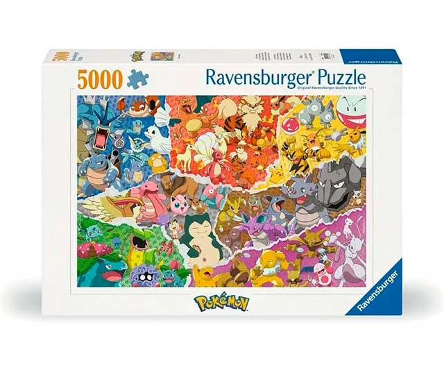 Puzzle pokemon de 5000 piezas