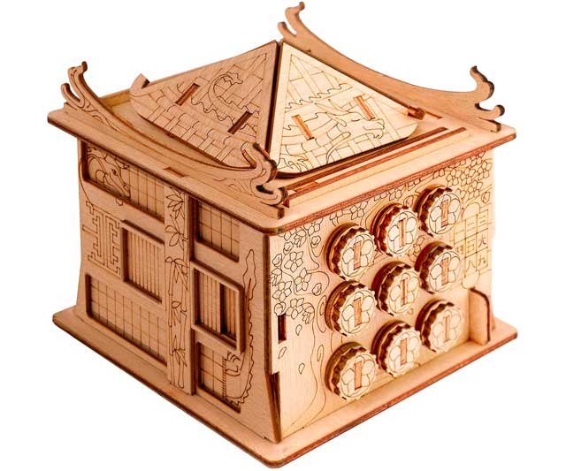 Rompecabezas de madera La casa del dragón