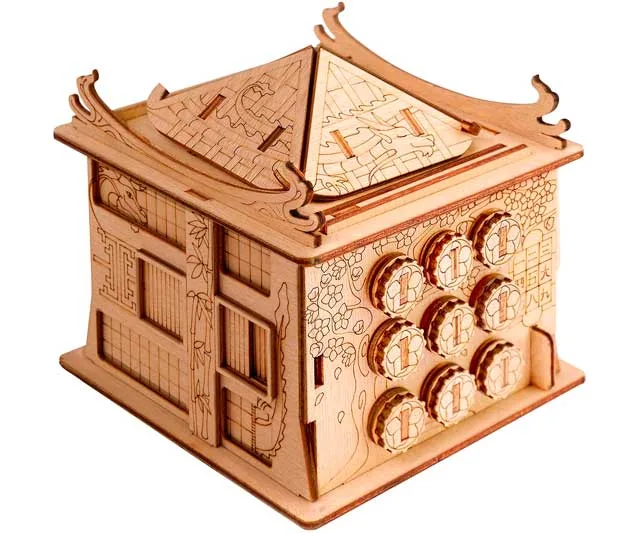 Rompecabezas de madera La casa del dragón