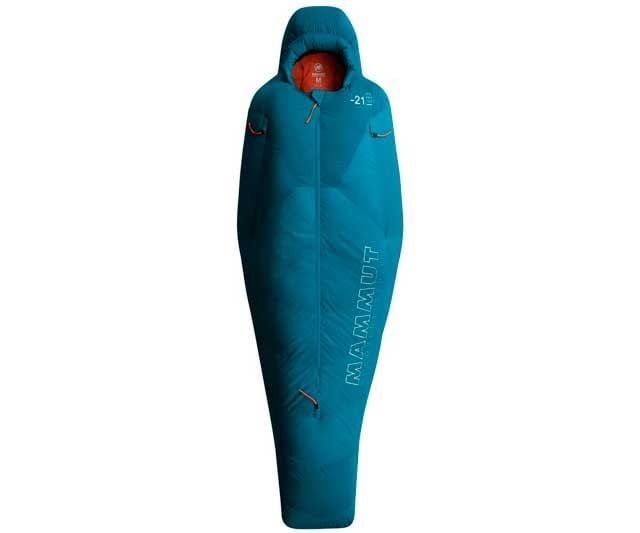 Saco de dormir de mujer Mammut para temperaturas de -21ºC