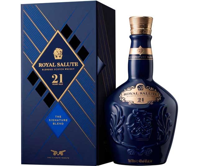Botella de Whisky escocés Royal Salute