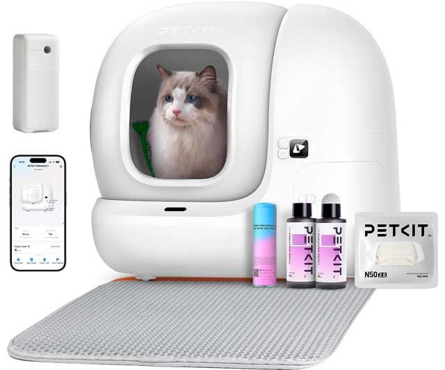 Arenero para gatos autolimpiable PETKIT