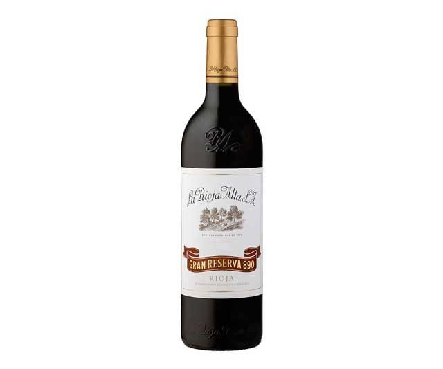 Vino tinto Gran Reserva 890 - 2010 La Rioja Alta