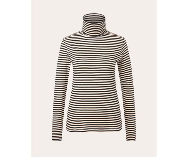 Camiseta Estampada Diega de Cuello Alto