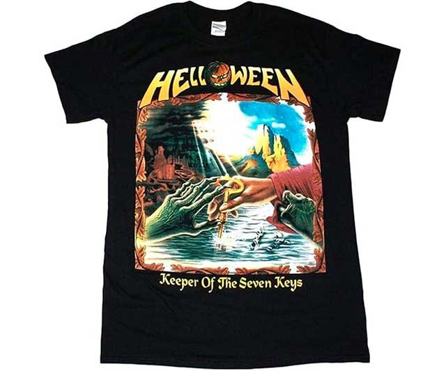 camiseta Helloween Keeper of The Seven Keys Part II