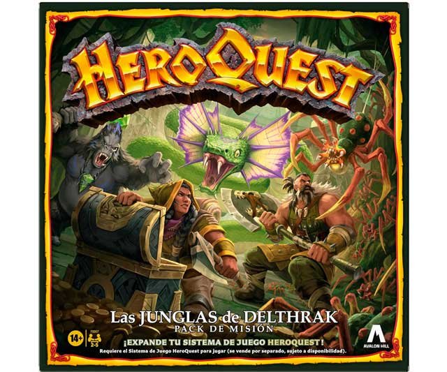 Avalon Hill HeroQuest Pack de Misión Las Junglas de Delthrak: La Expansión Definitiva para HeroQuest 0 (0)
