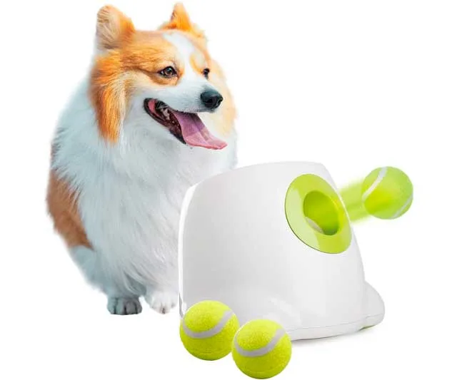 Lanzador Automático de Pelotas para Perros