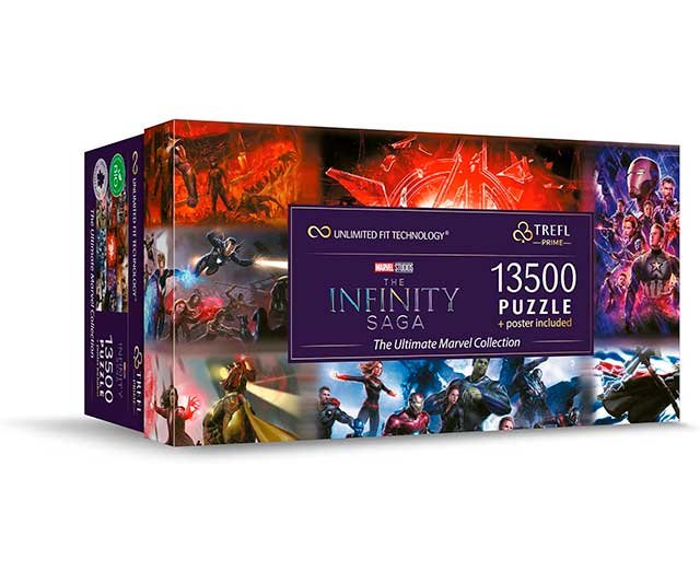 Puzzle 13500 piezas Marvel Superhéroes