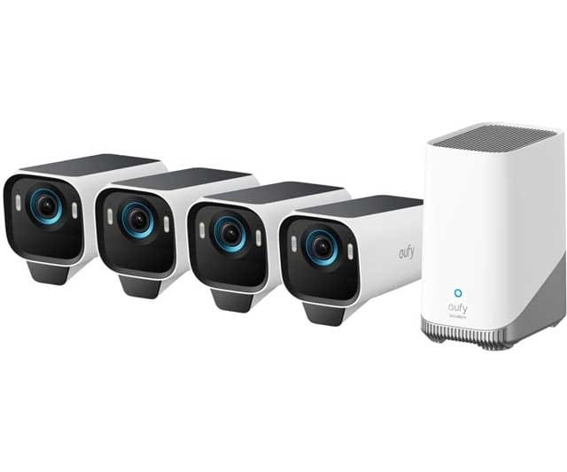 eufy Security S3 Pro (eufyCam 3 Pro): Vigilancia 4K Solar con IA y Almacenamiento Local 0 (0)