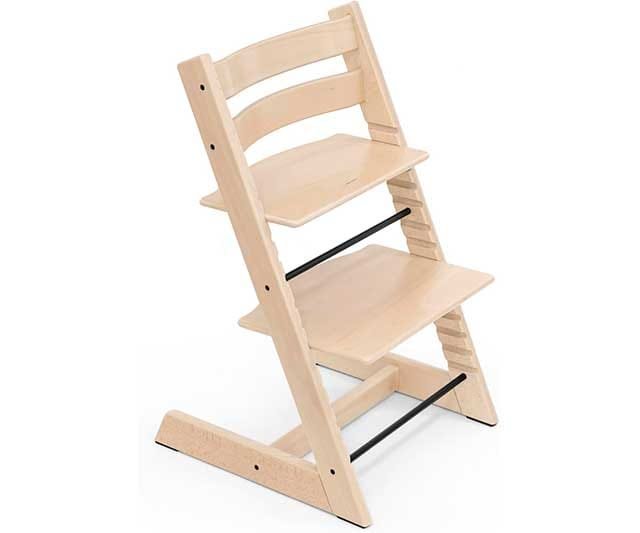 Silla Tripp Trapp de Stokke Natural – Evolutiva, Ajustable y Ergonómica 0 (0)