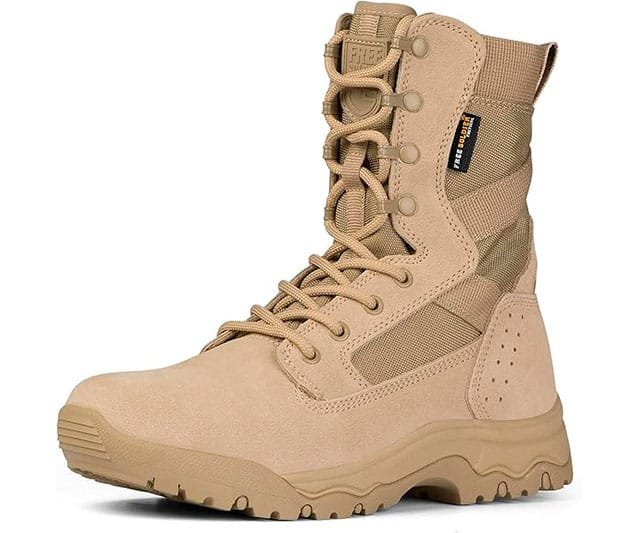 Botas Tácticas de Cuero Militares FREE SOLDIER 0 (0)