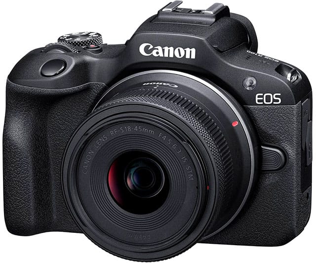 Canon EOS R100 cámara mirrorless APS-C con objetivo RF-S 18-45 mm 0 (0)